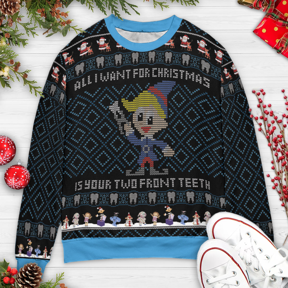 Ugly Christmas Sweatshirt - L1MZAXPS