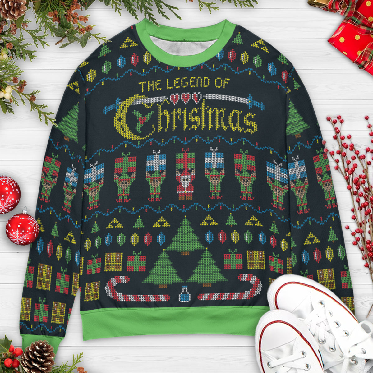 Ugly Christmas Sweatshirt - PVWH2CM4