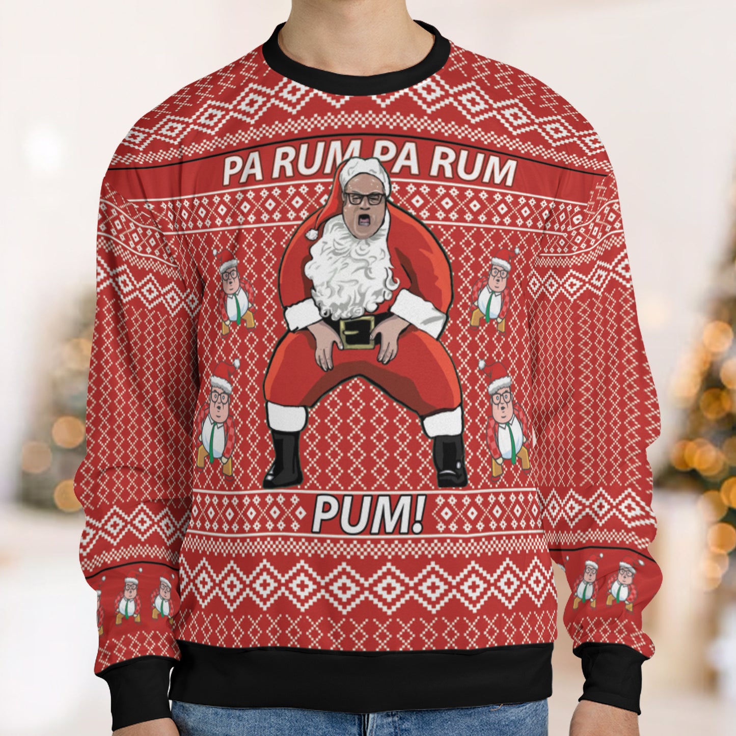 Ugly Christmas Sweatshirt - BTRVV3YP