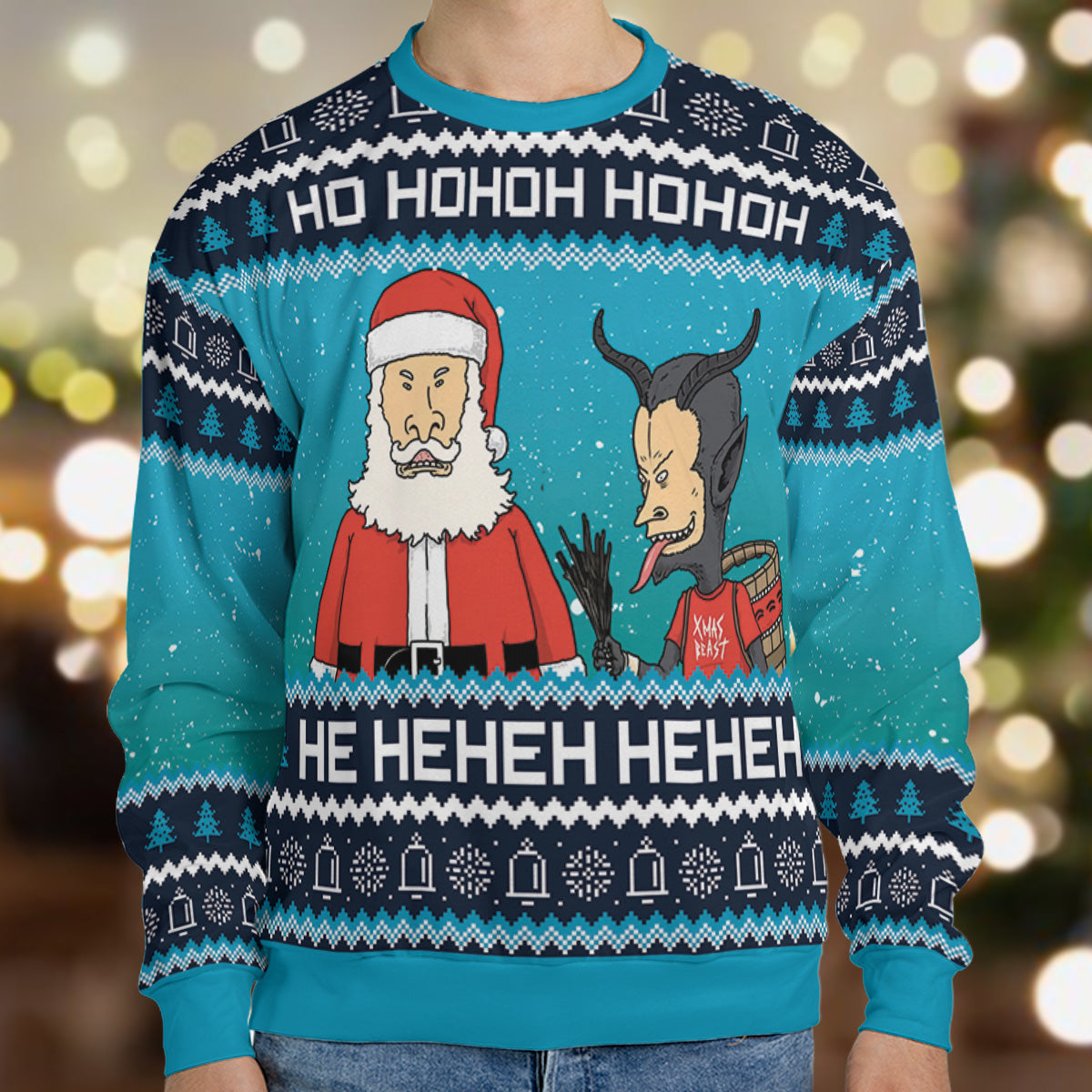 Ugly Christmas Sweatshirt - 5D76PR1Y