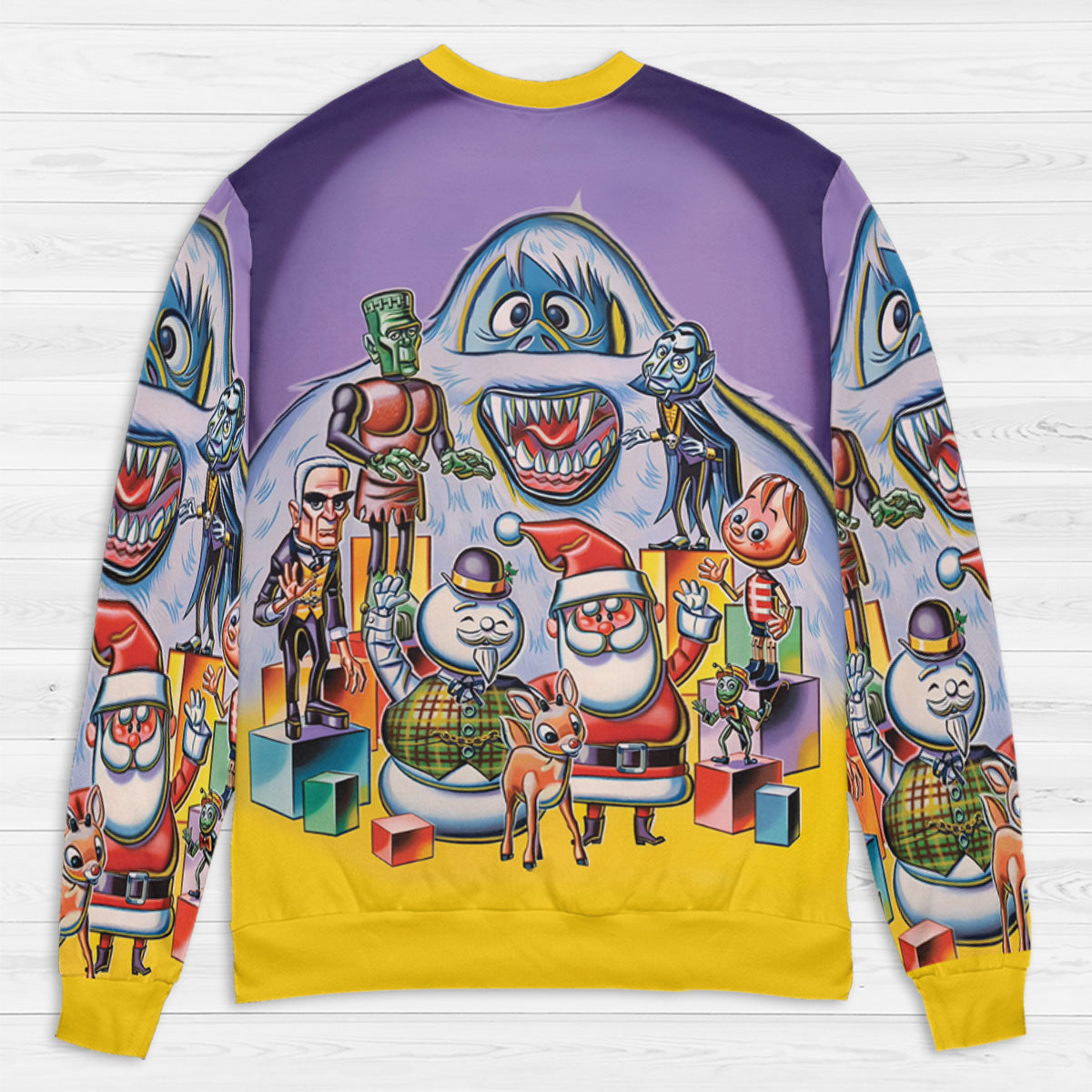 All-over Print Sweatshirt - DQNS96ER