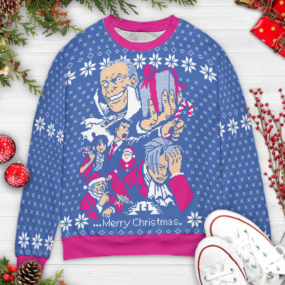 Ugly Christmas Sweatshirt - DHQ6AC59