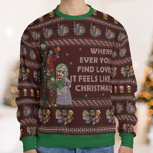 Ugly Christmas Sweatshirt - W16UQTEC