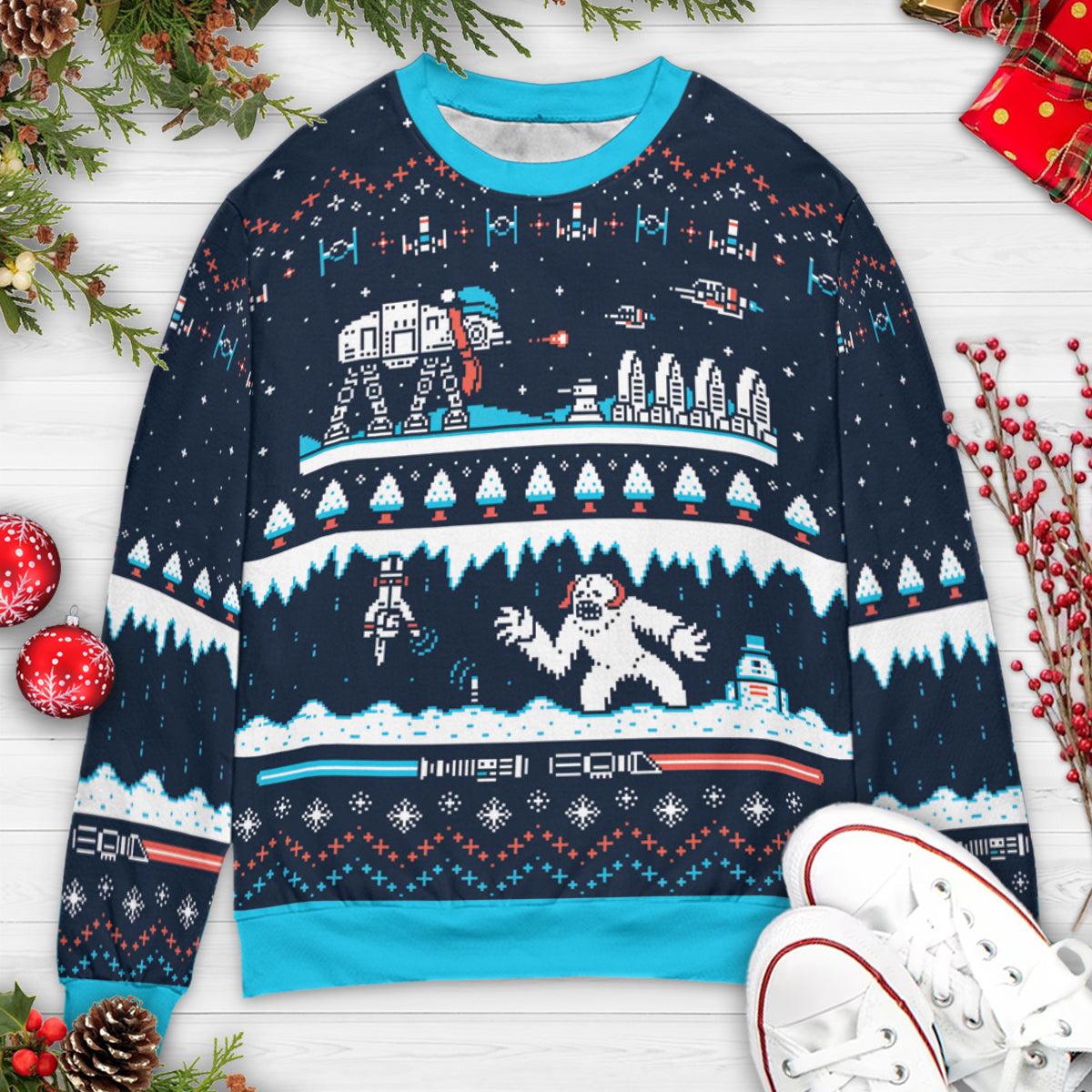 Ugly Christmas Sweatshirt - UCEM1GBB