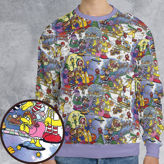 All-over Print Sweatshirt - PLP73VKA