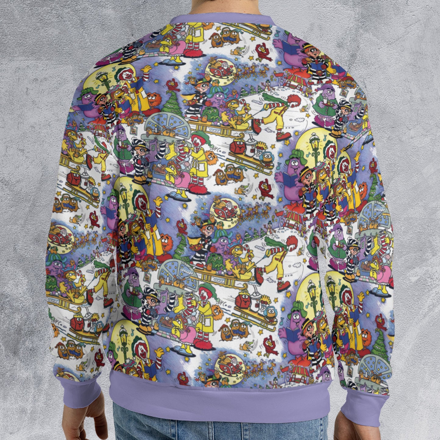 All-over Print Sweatshirt - PLP73VKA