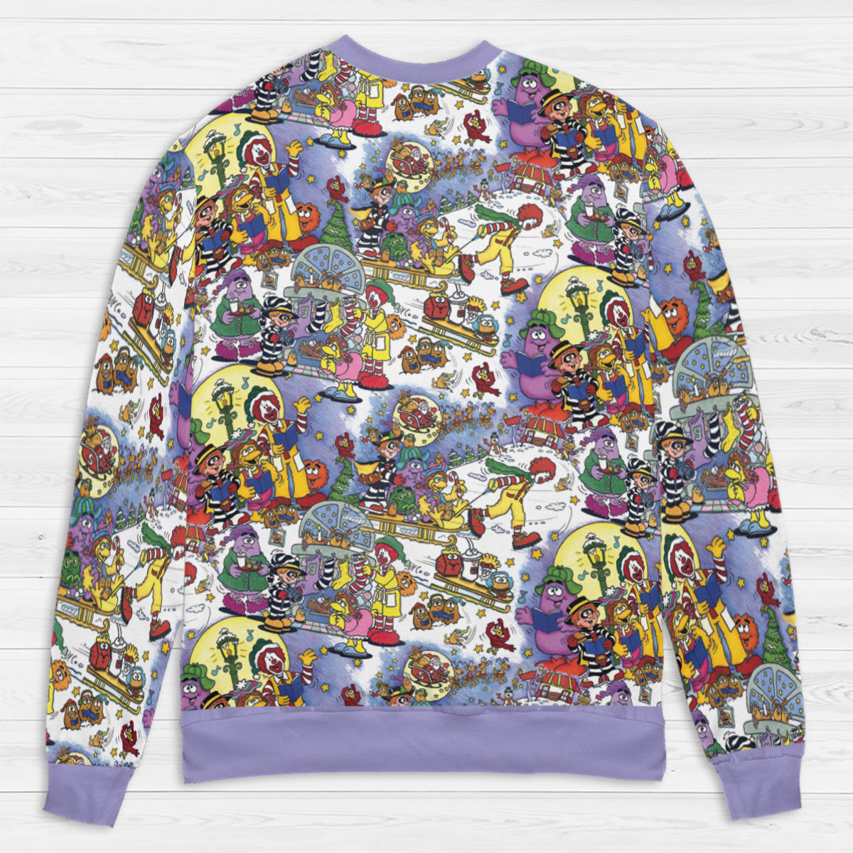 All-over Print Sweatshirt - PLP73VKA
