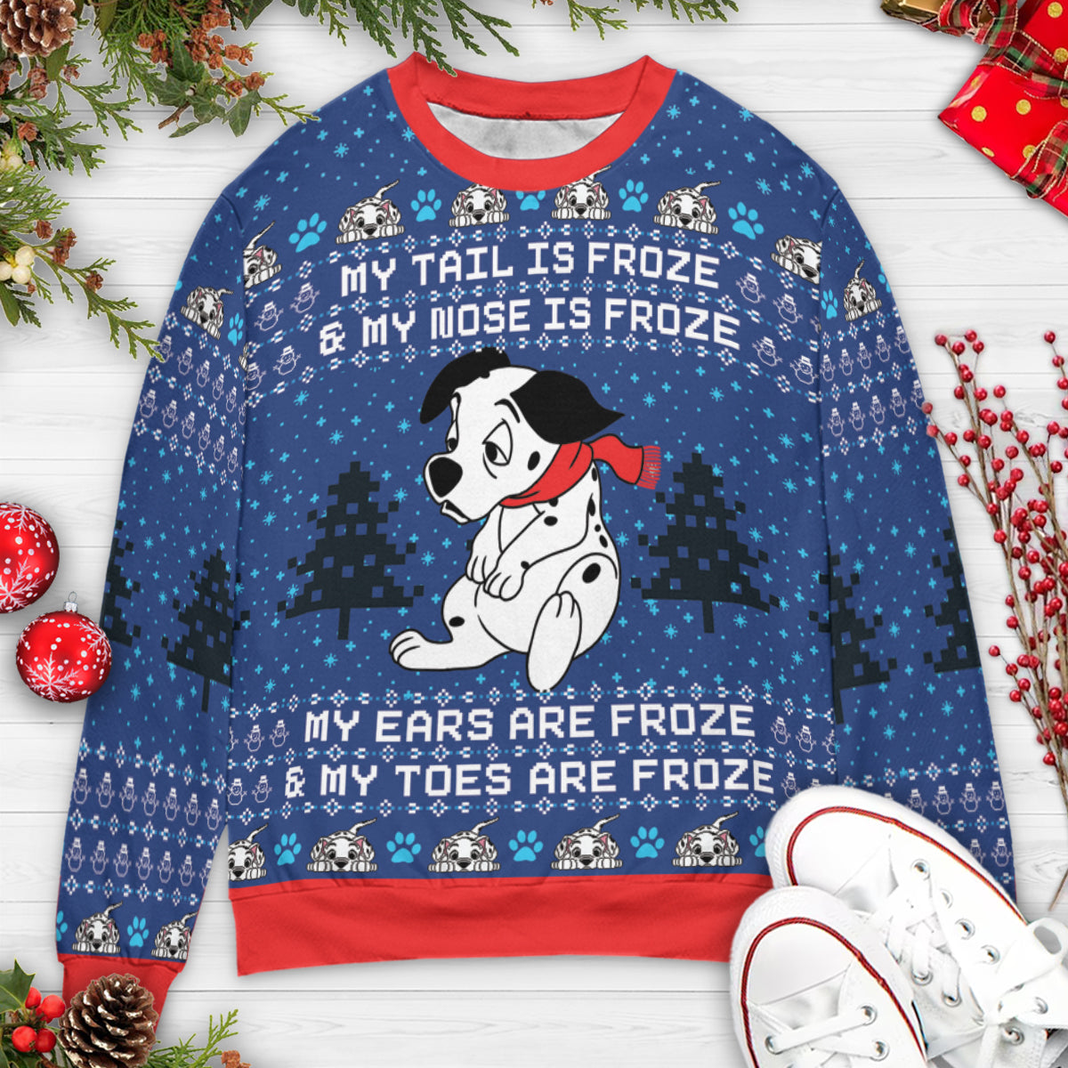 Ugly Christmas Sweatshirt - FPSJC9KV