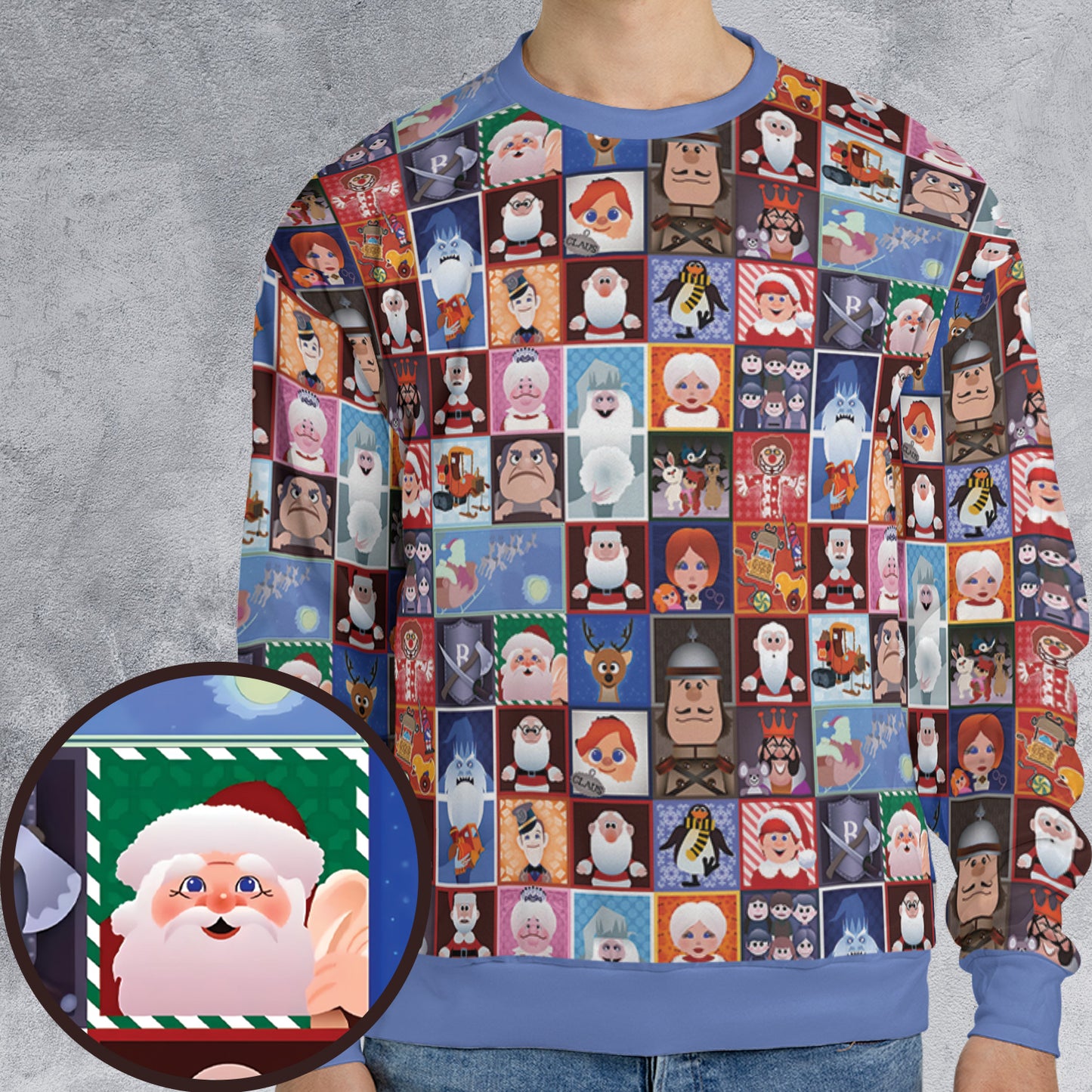 All-over Print Sweatshirt - TKSUNKB3