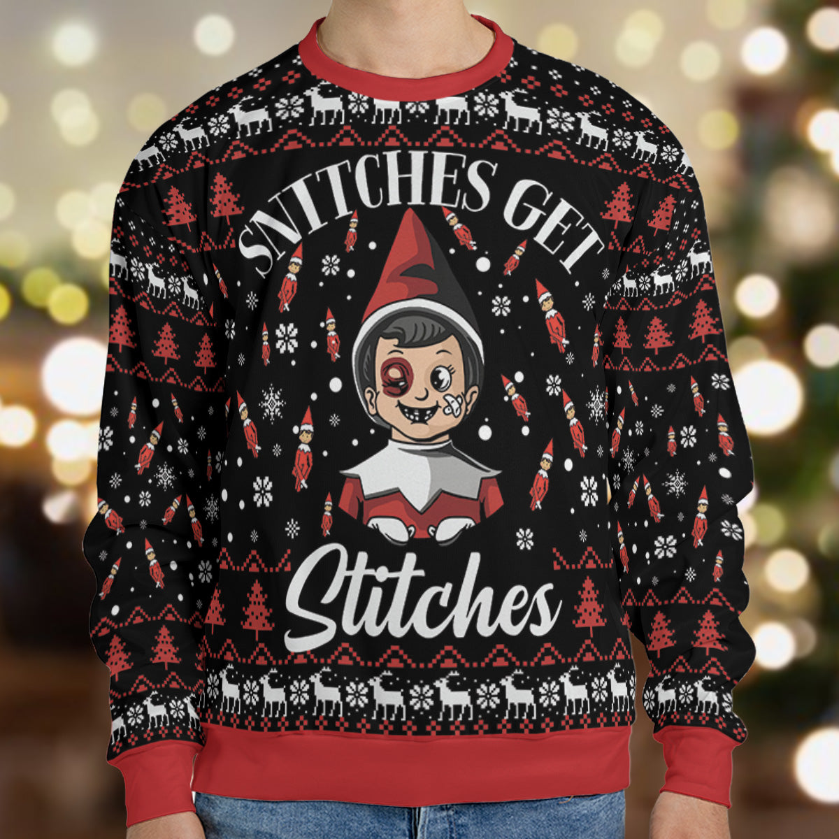 Ugly Christmas Sweatshirt - DCD9M41S