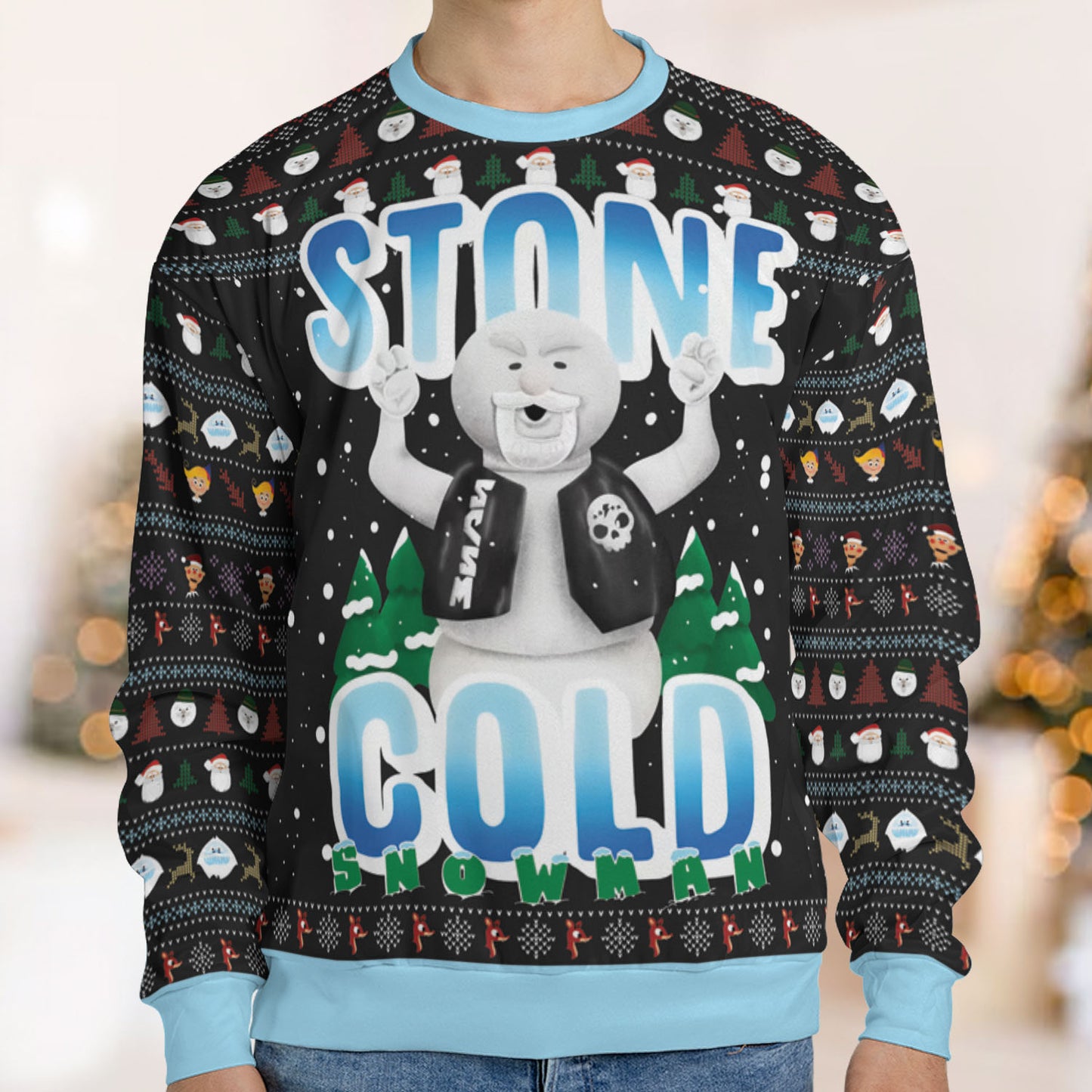 Ugly Christmas Sweatshirt - V2U87KTK