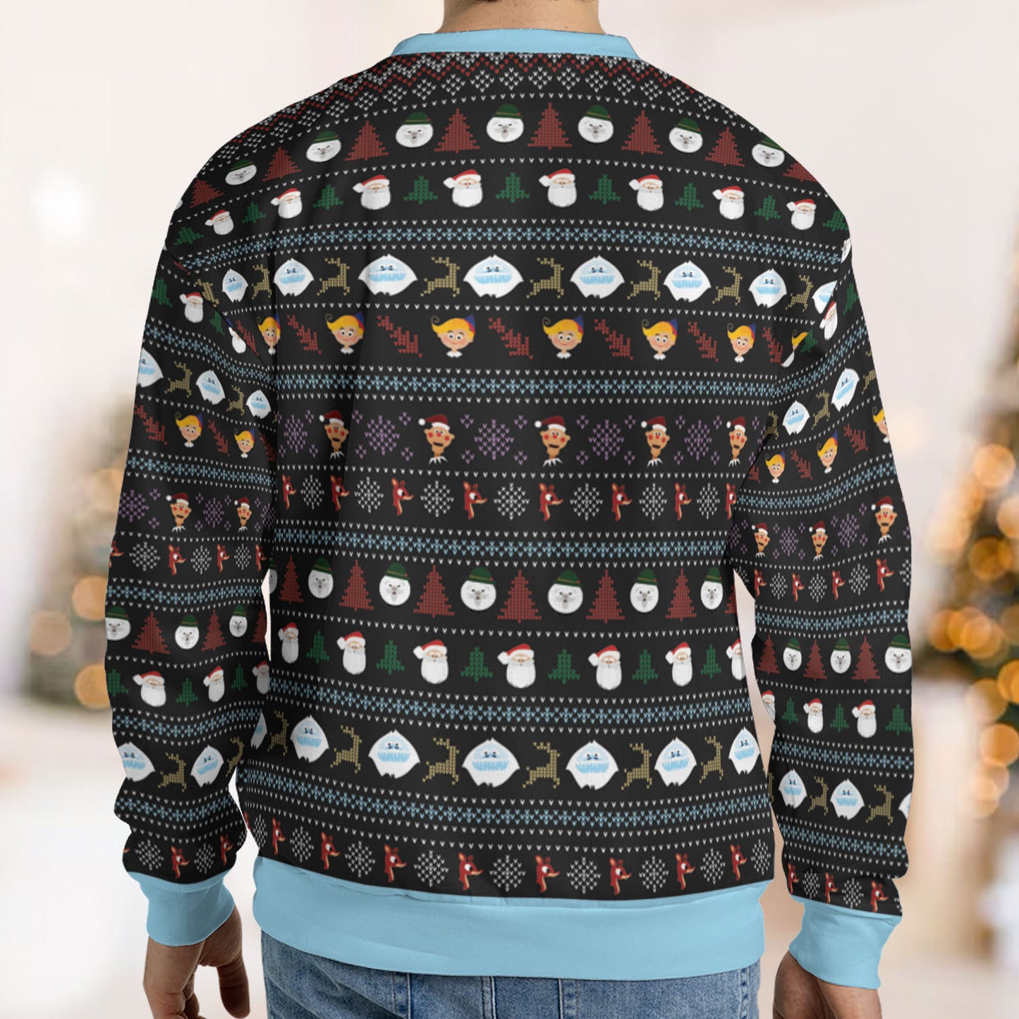 Ugly Christmas Sweatshirt - V2U87KTK