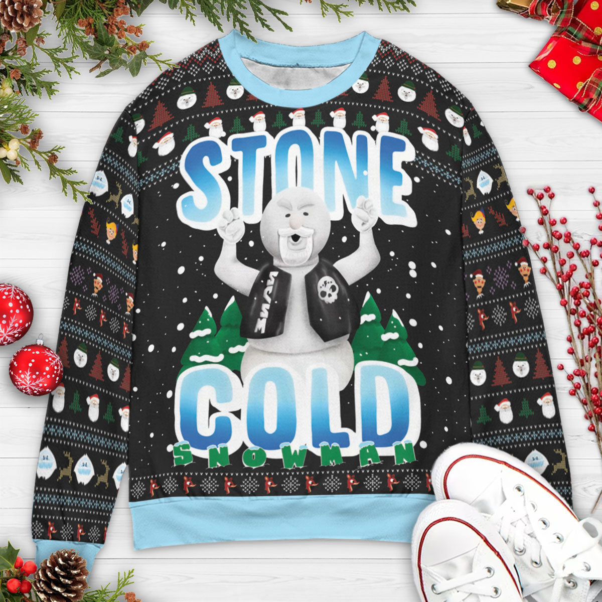 Ugly Christmas Sweatshirt - V2U87KTK