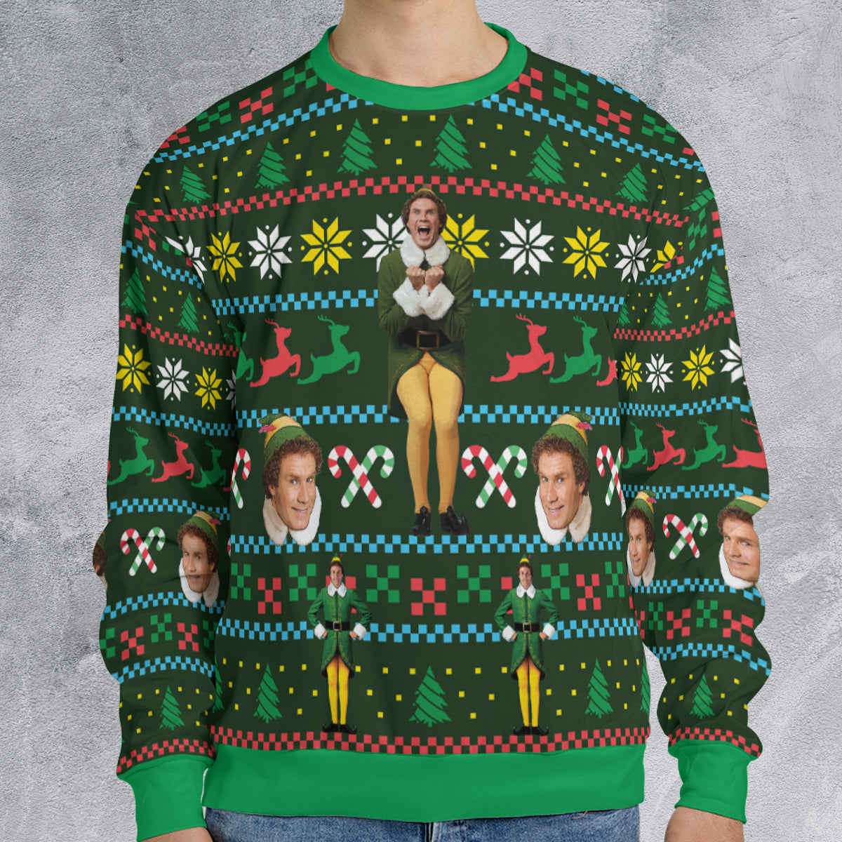 Ugly Christmas Sweatshirt - UM4AJ4MG