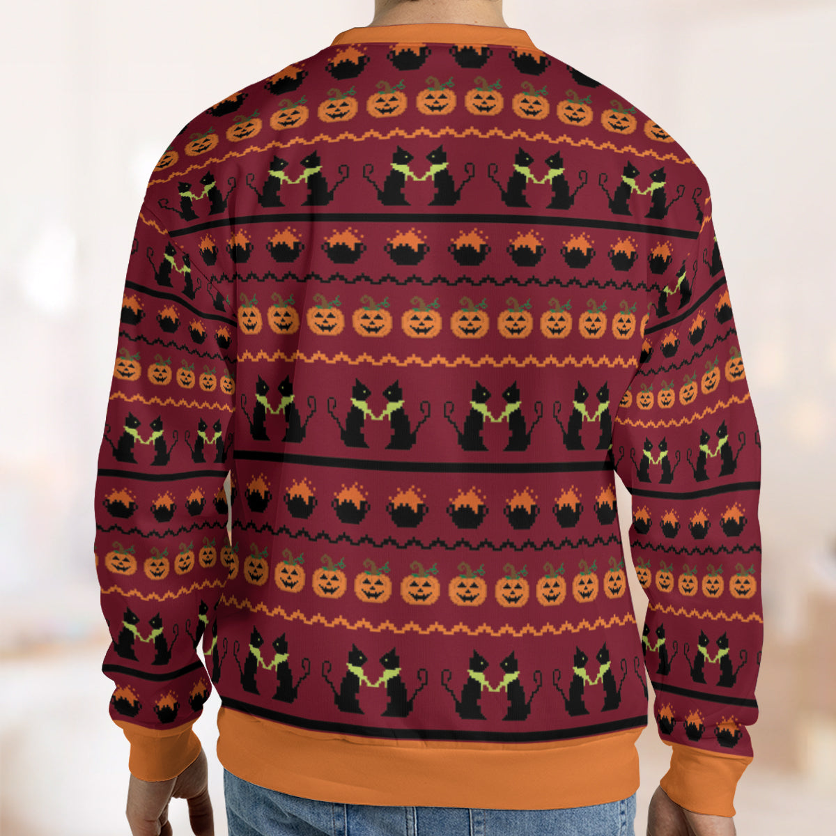 Ugly Christmas Sweatshirt - D3E3WY8S