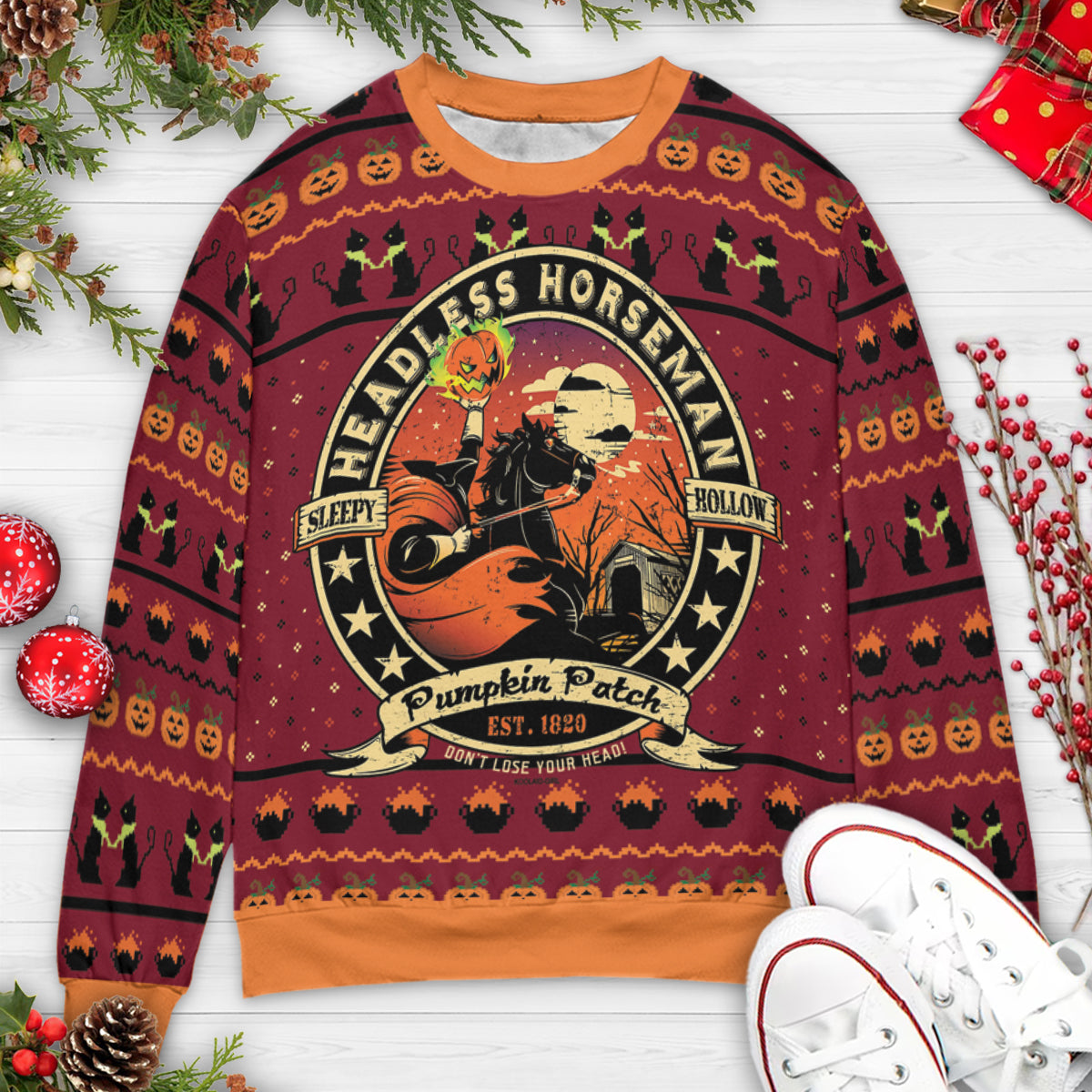 Ugly Christmas Sweatshirt - D3E3WY8S