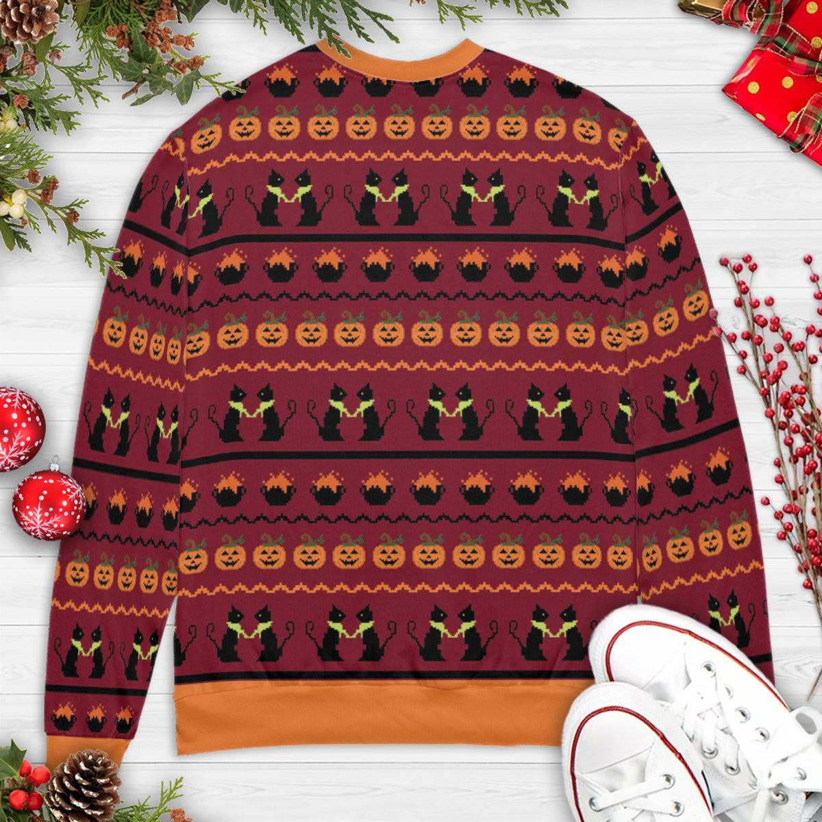 Ugly Christmas Sweatshirt - D3E3WY8S