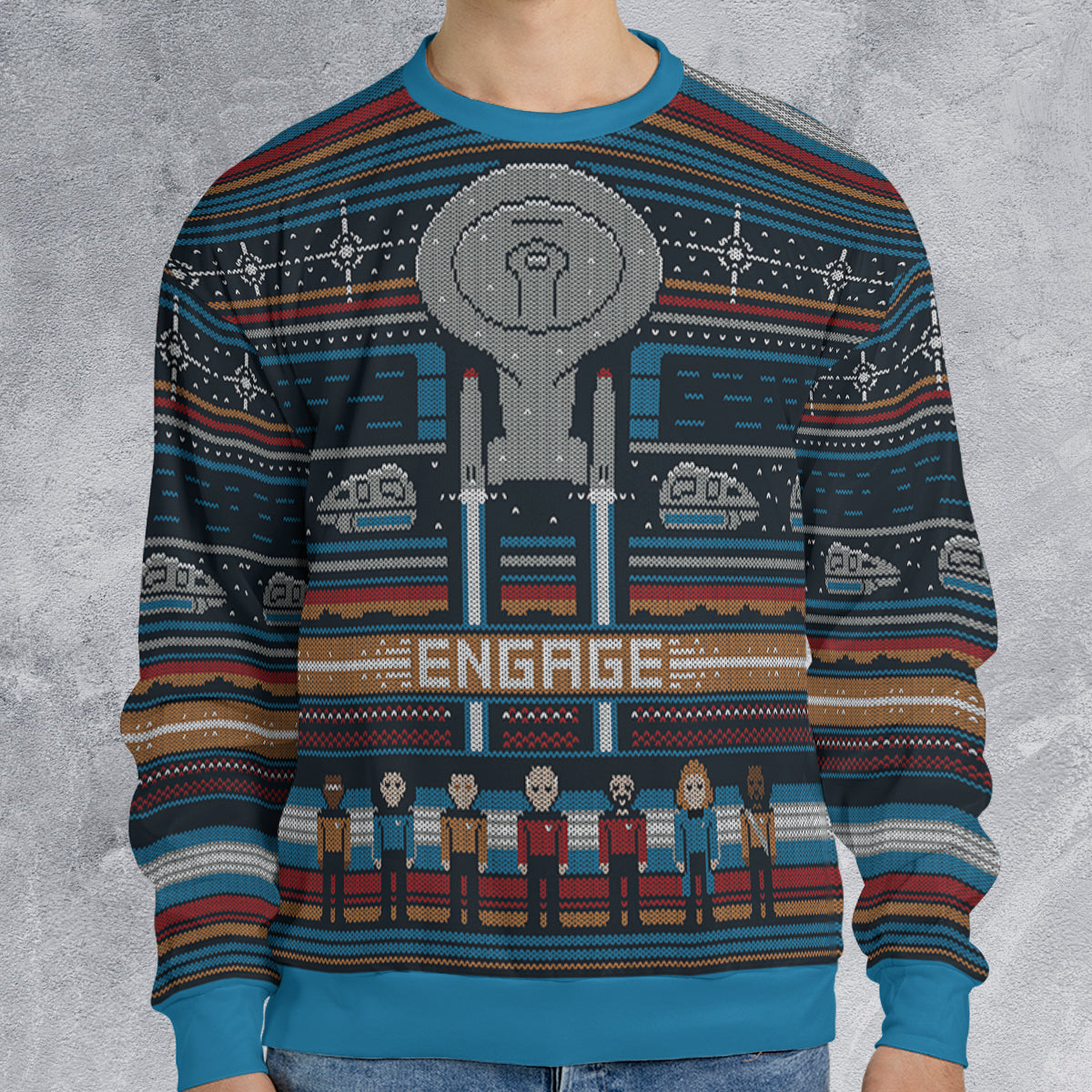 Ugly Christmas Sweatshirt - G58TH1ND