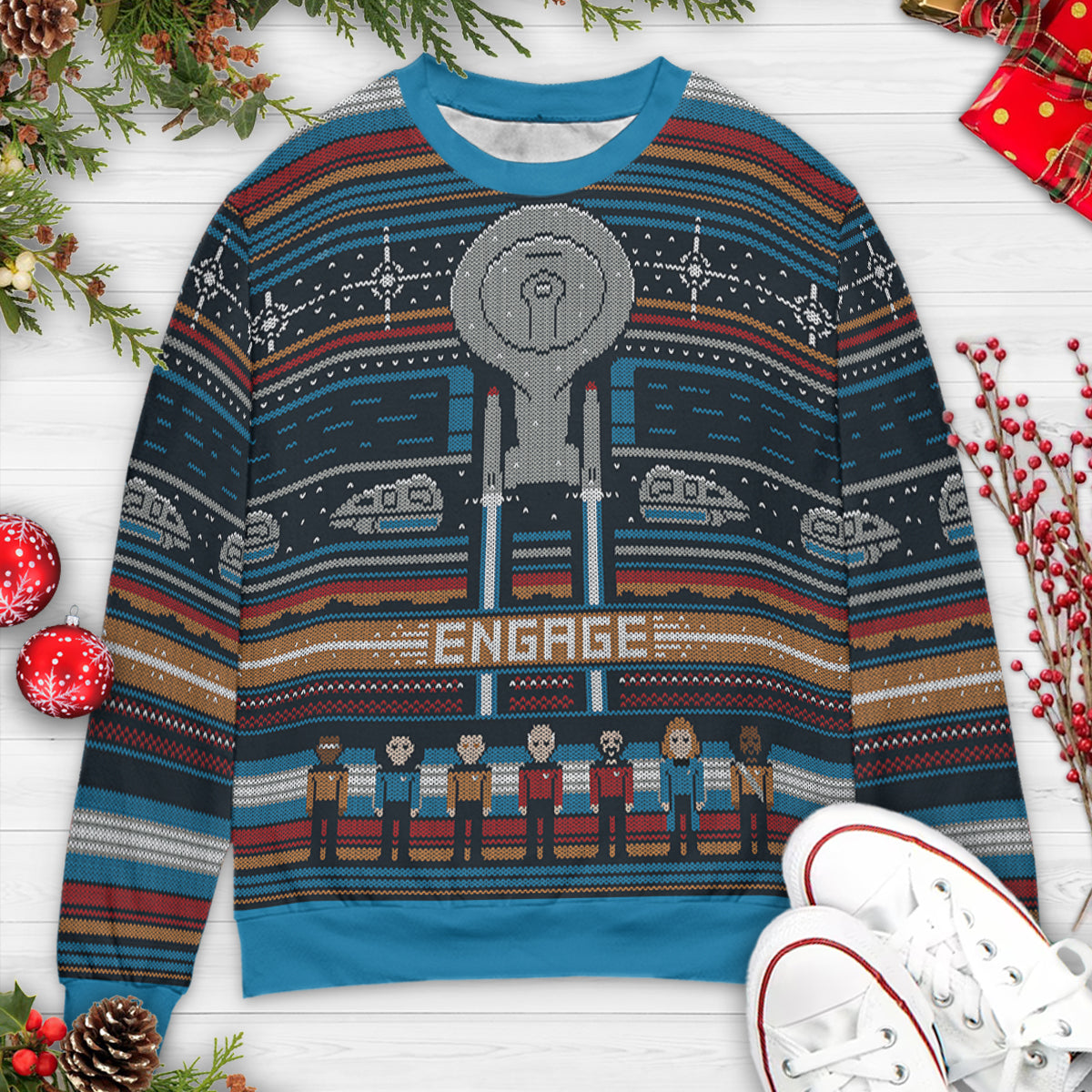 Ugly Christmas Sweatshirt - G58TH1ND