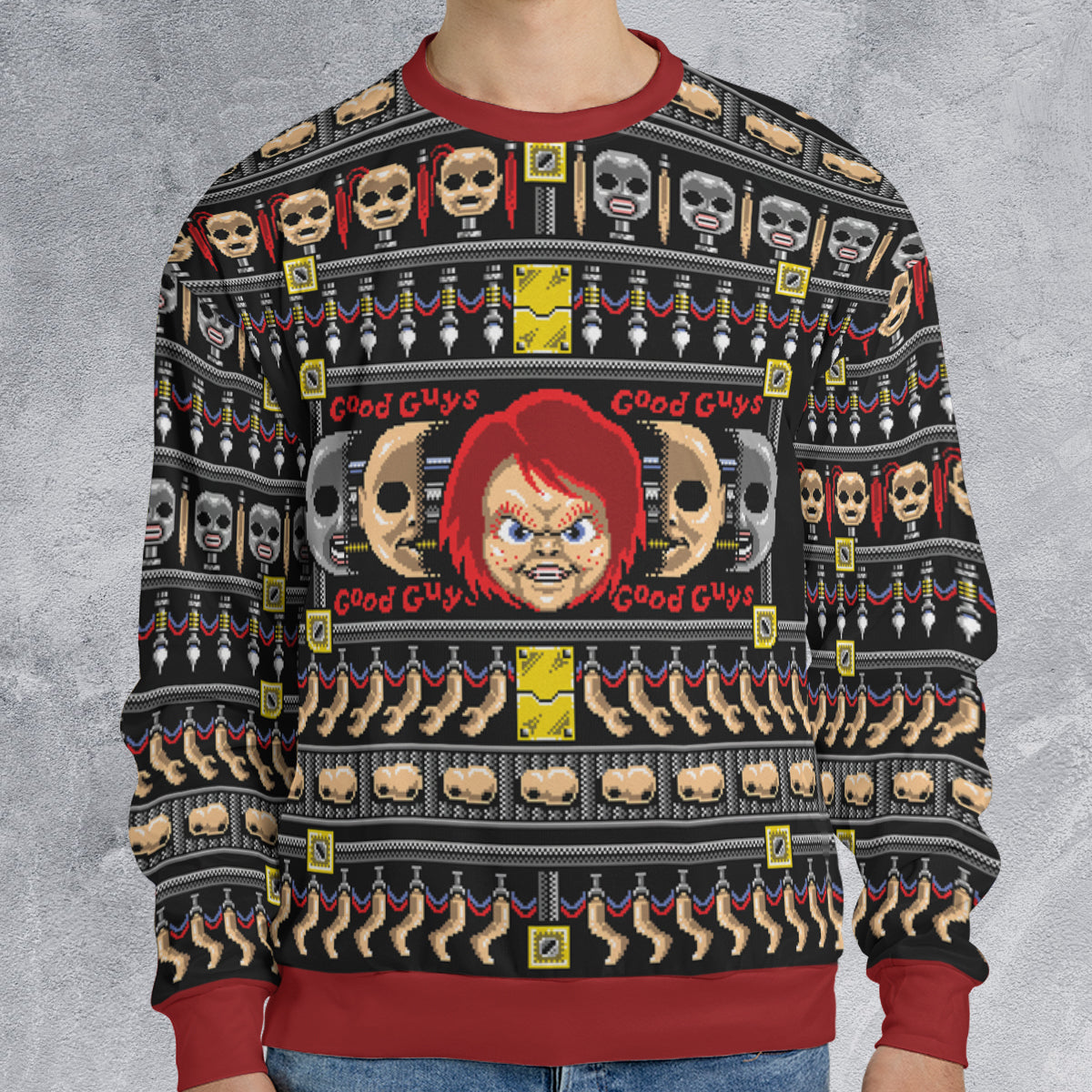 Ugly Christmas Sweatshirt - AJWBPXBZ