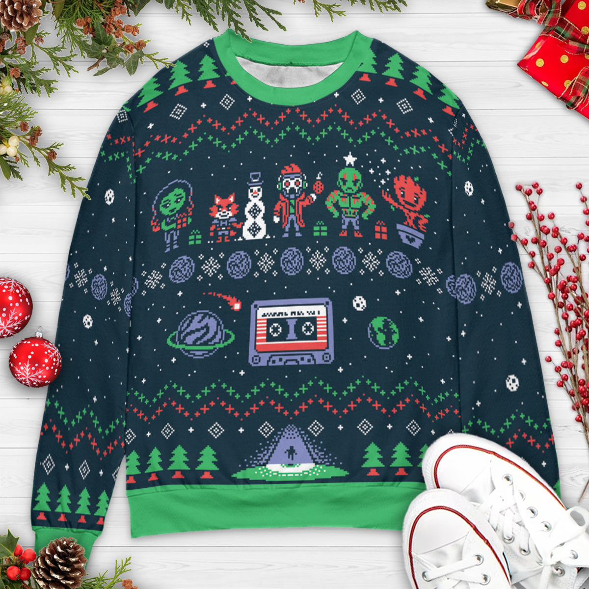 Ugly Christmas Sweatshirt - ZBC3KZNE