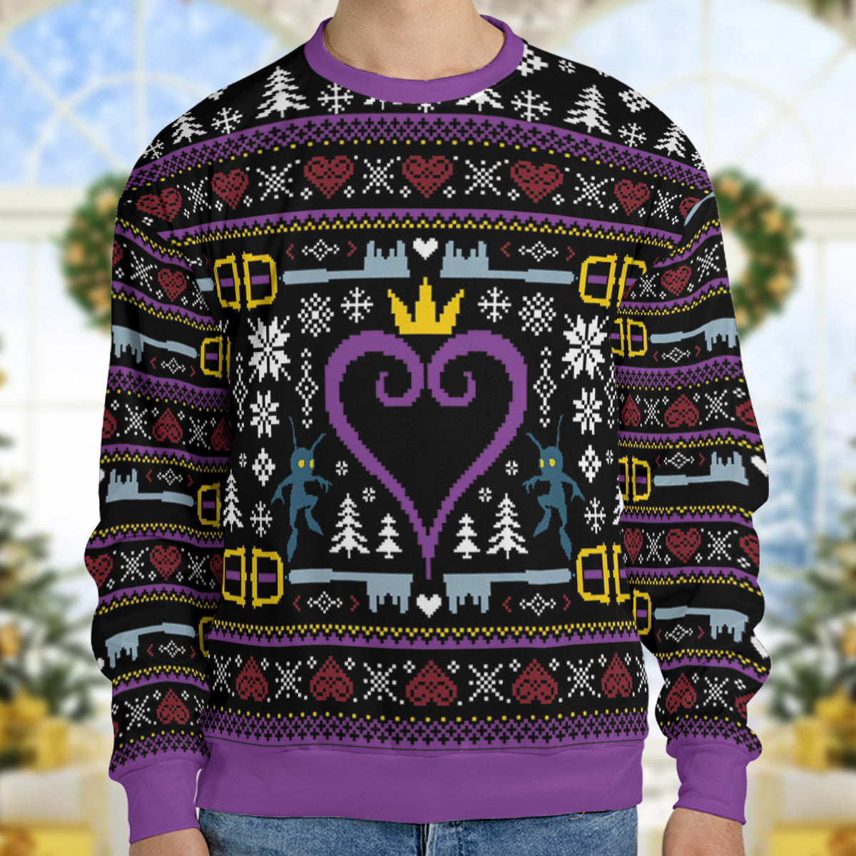 Ugly Christmas Sweatshirt - LC5QPDW9