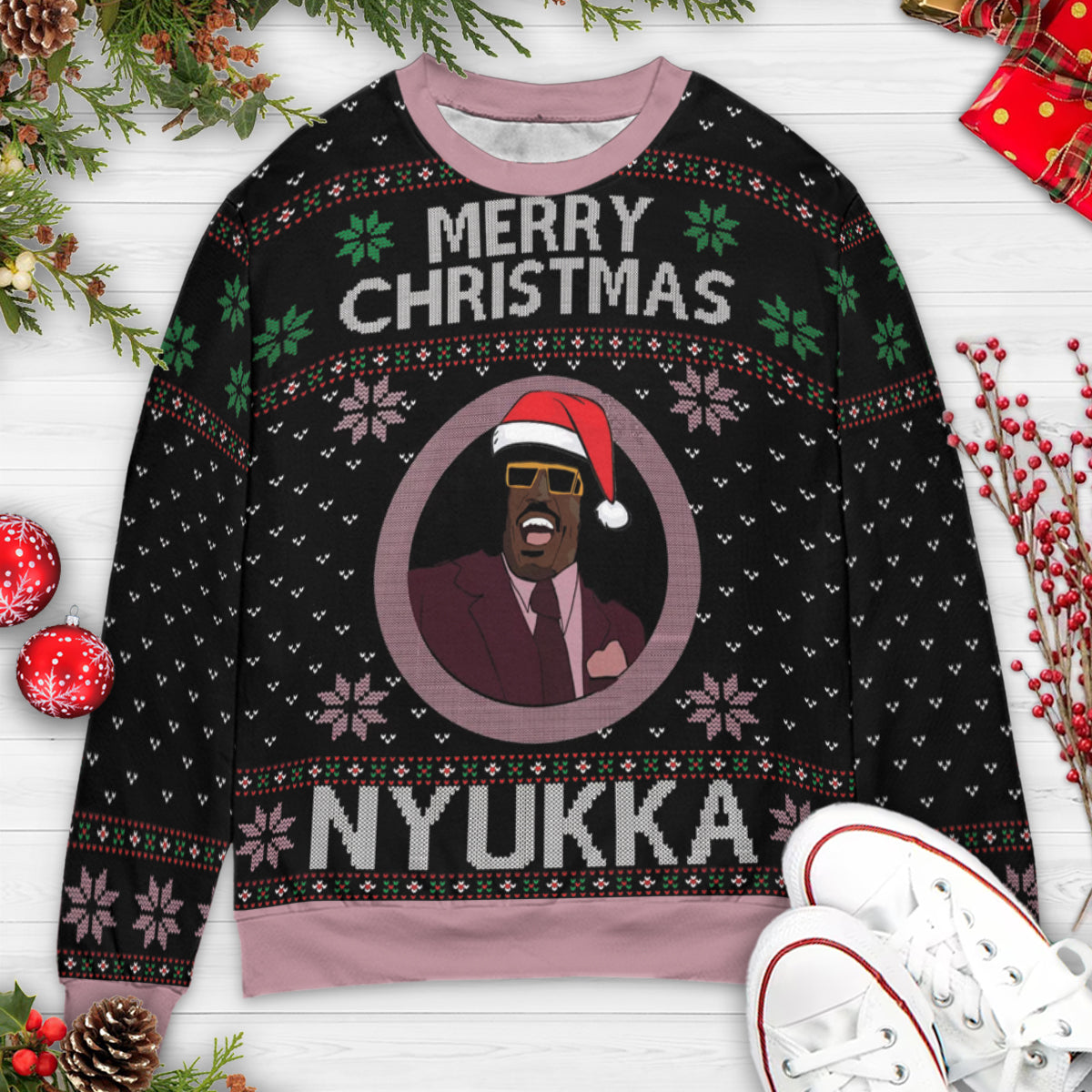 Ugly Christmas Sweatshirt - NVW7P5UA