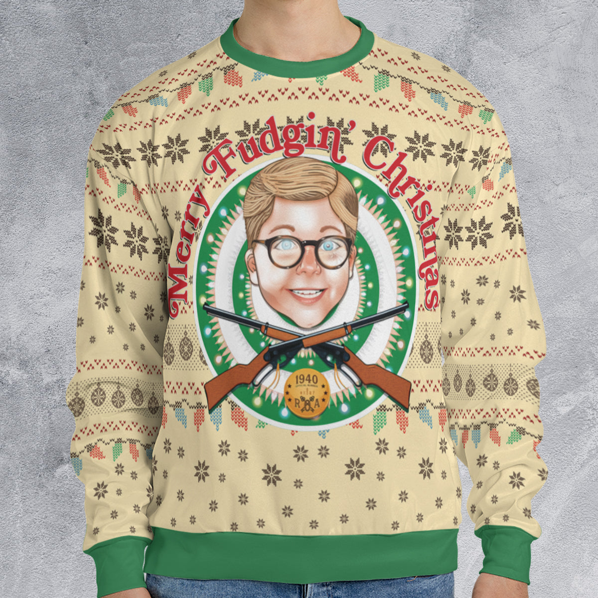 Ugly Christmas Sweatshirt - 4TZ2VTQH