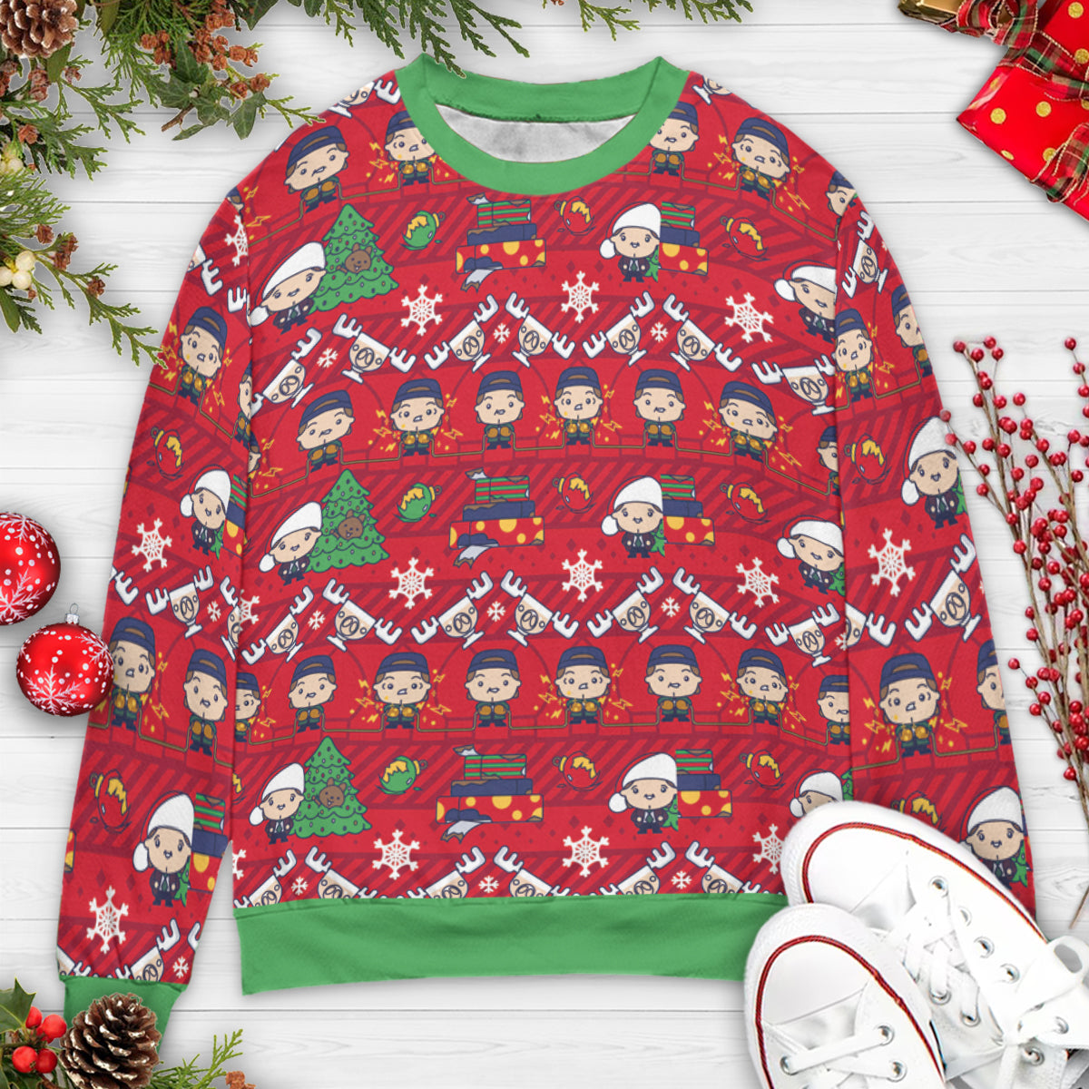 Ugly Christmas Sweatshirt - 6KTU38UJ