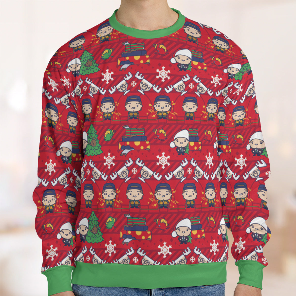 Ugly Christmas Sweatshirt - 6KTU38UJ