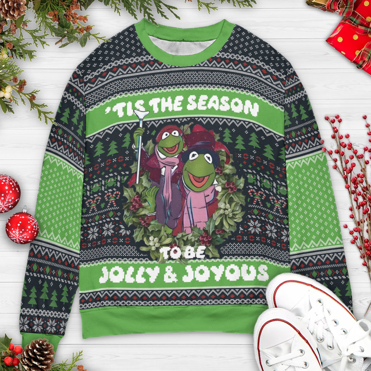 Ugly Christmas Sweatshirt - BE5BRXHC