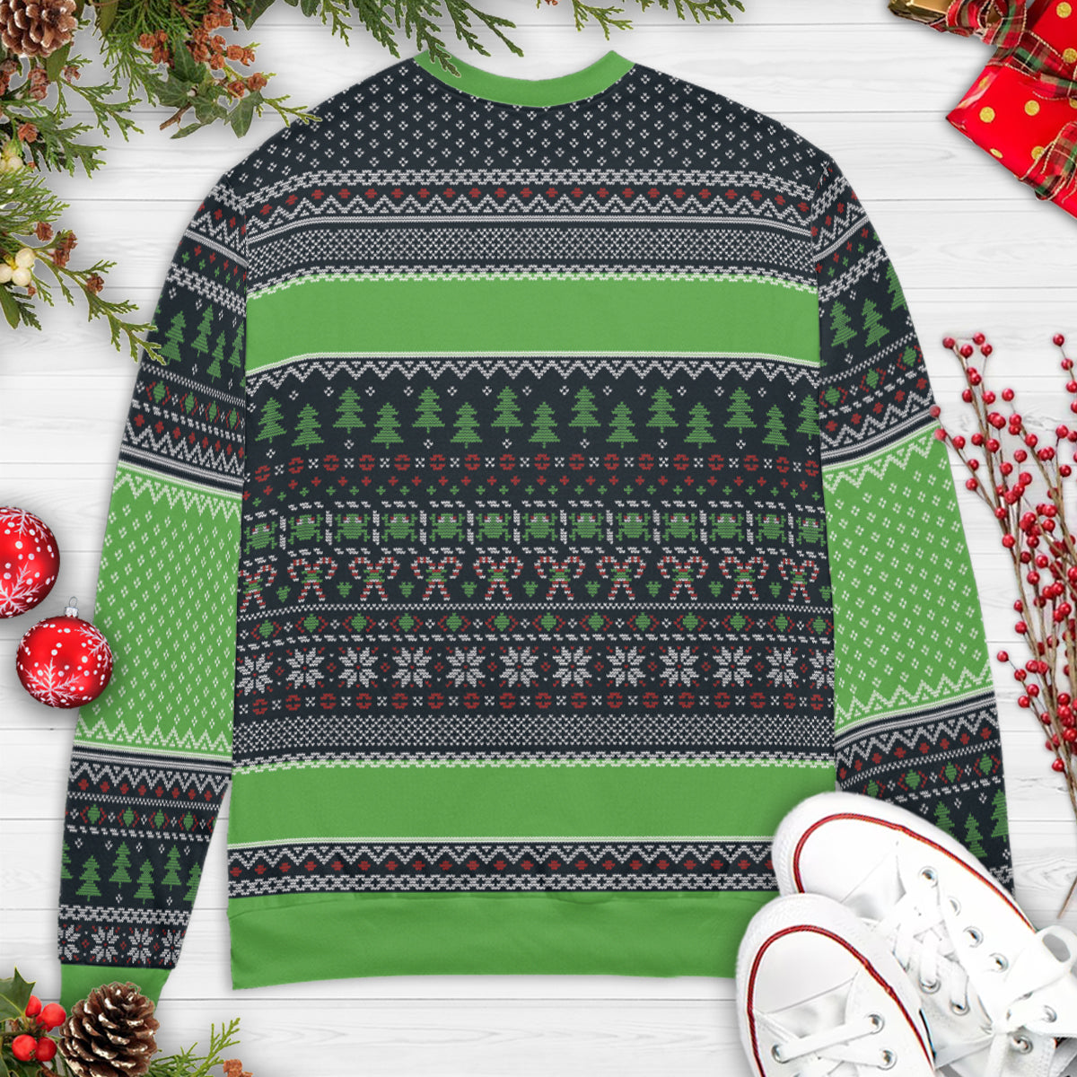 Ugly Christmas Sweatshirt - BE5BRXHC