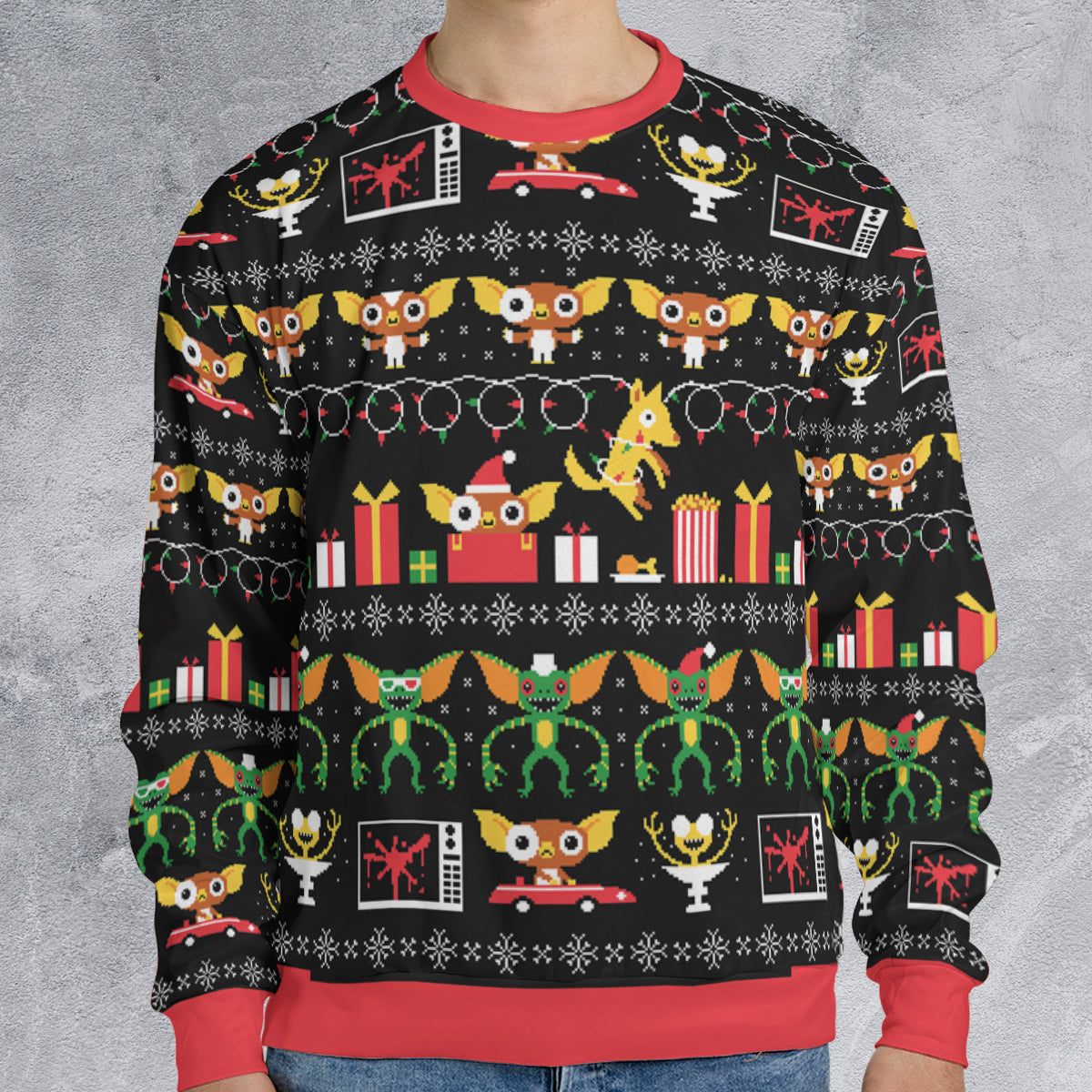 Ugly Christmas Sweatshirt - QJM2NNLL