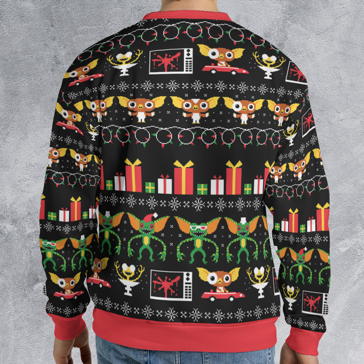 Ugly Christmas Sweatshirt - QJM2NNLL