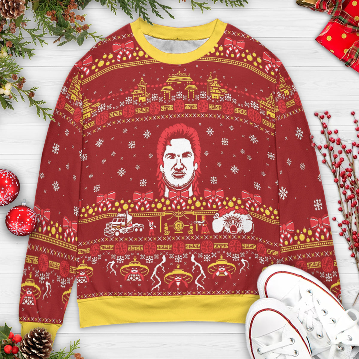 Ugly Christmas Sweatshirt - FLYZWMVH