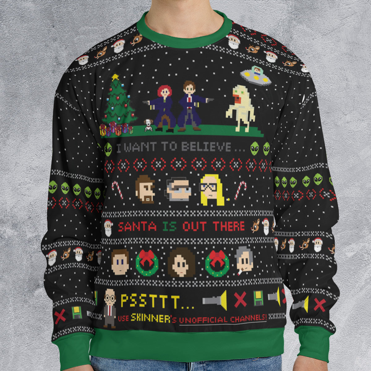 Ugly Christmas Sweatshirt - RKDEKBJV