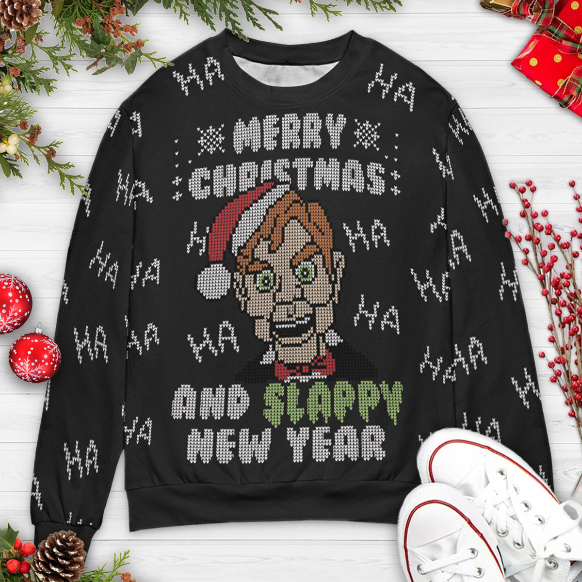 Ugly Christmas Sweatshirt - 9VCBUDUB