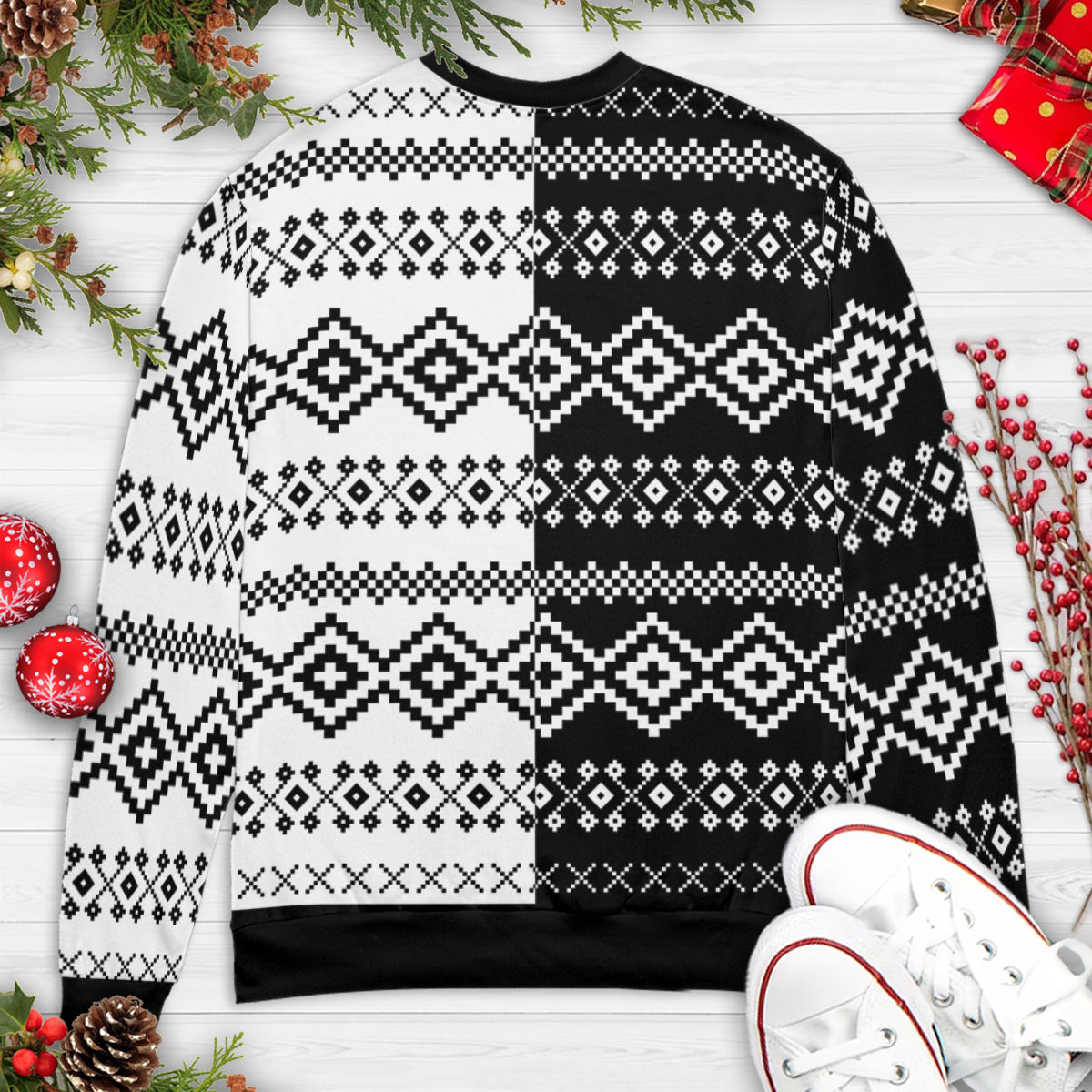 Ugly Christmas Sweatshirt - Q3U2T3UJ
