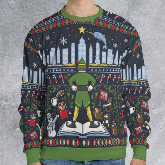 Ugly Christmas Sweatshirt - QYKCXK3T