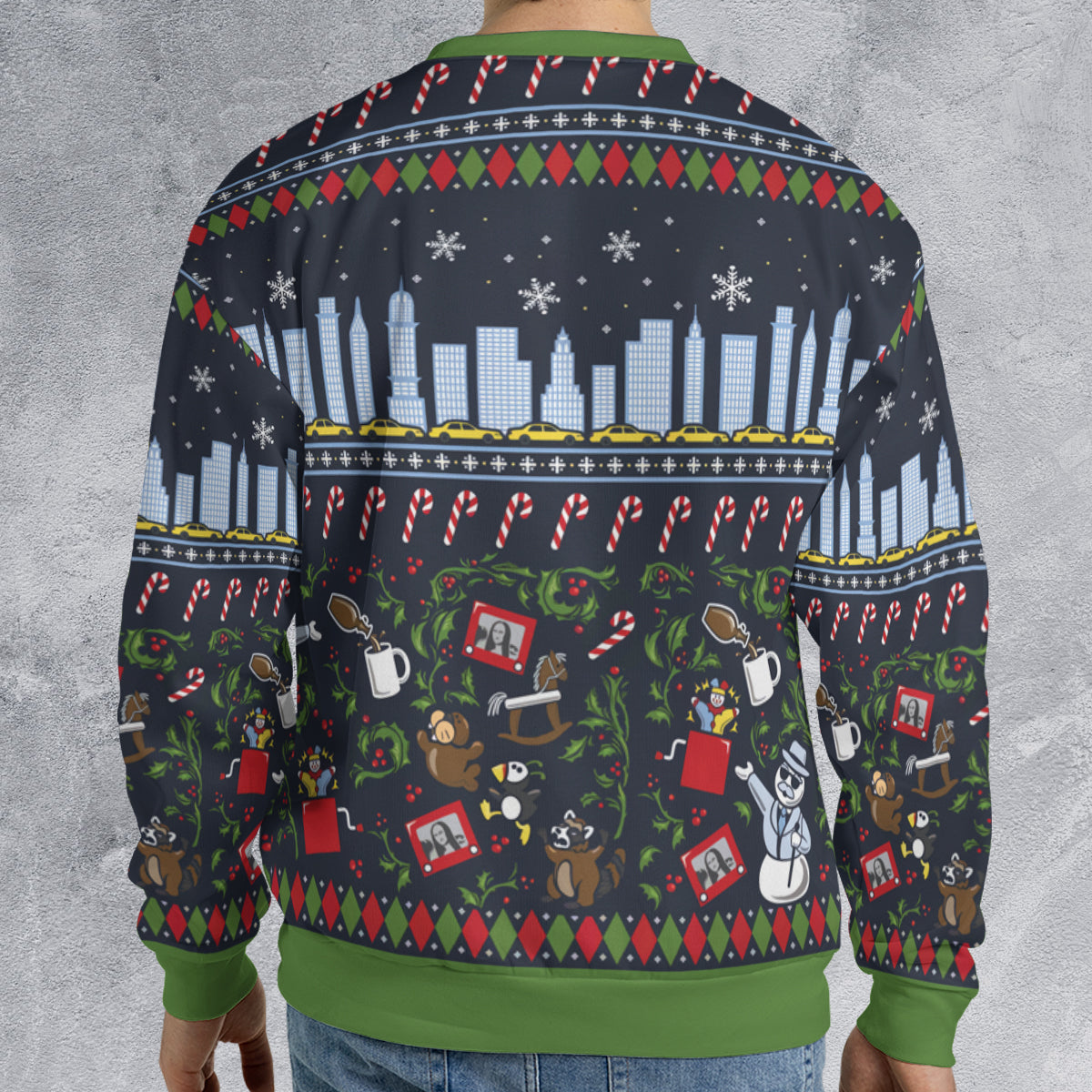 Ugly Christmas Sweatshirt - QYKCXK3T