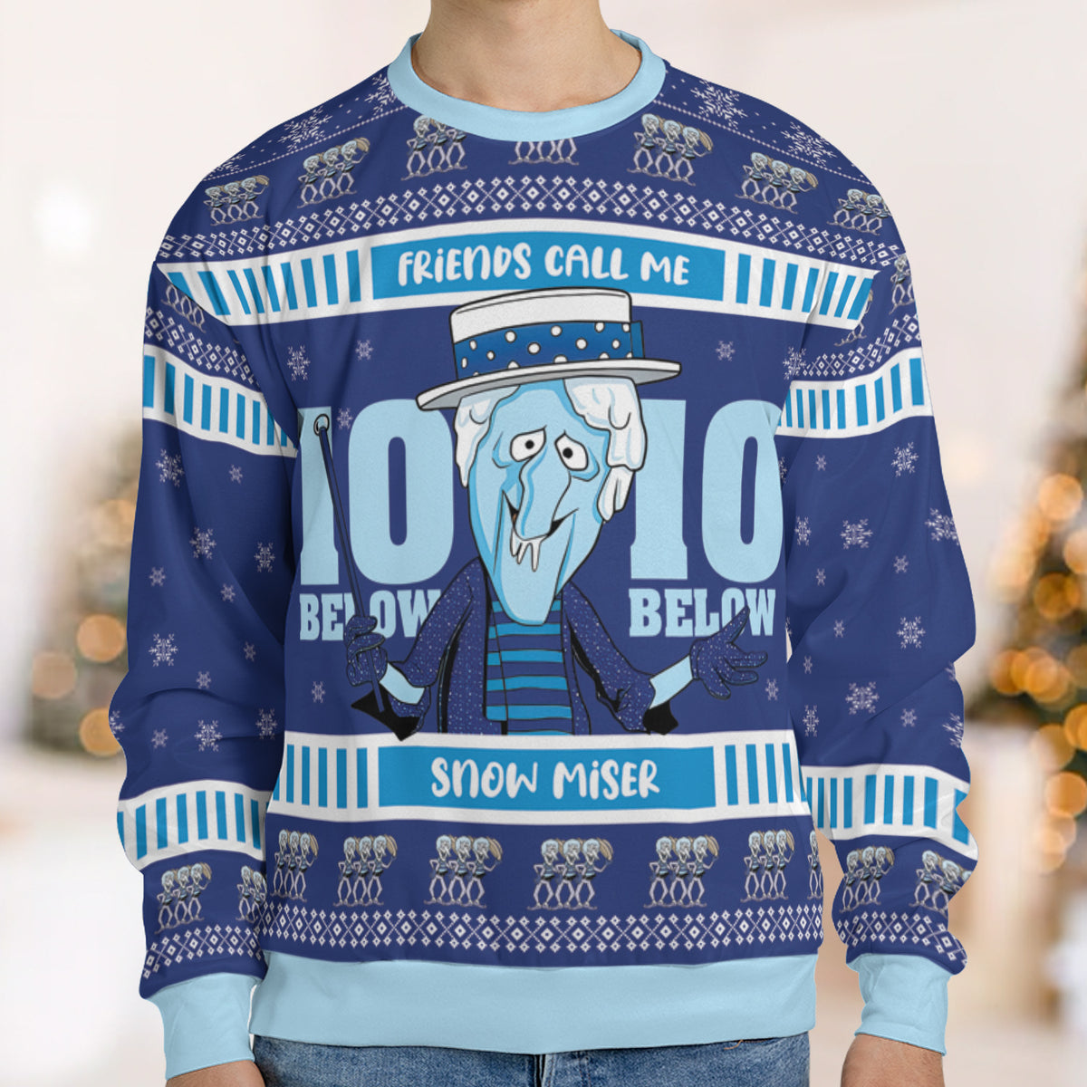 Ugly Christmas Sweatshirt - B3ALUBJZ