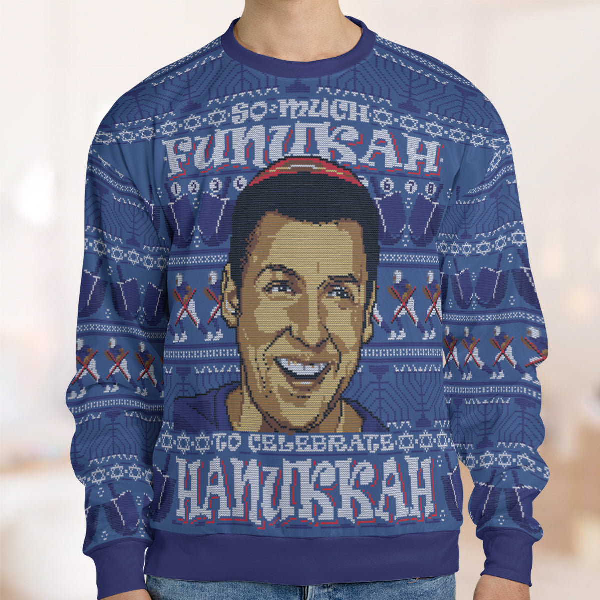 Ugly Christmas Sweatshirt - LXZQMR4A