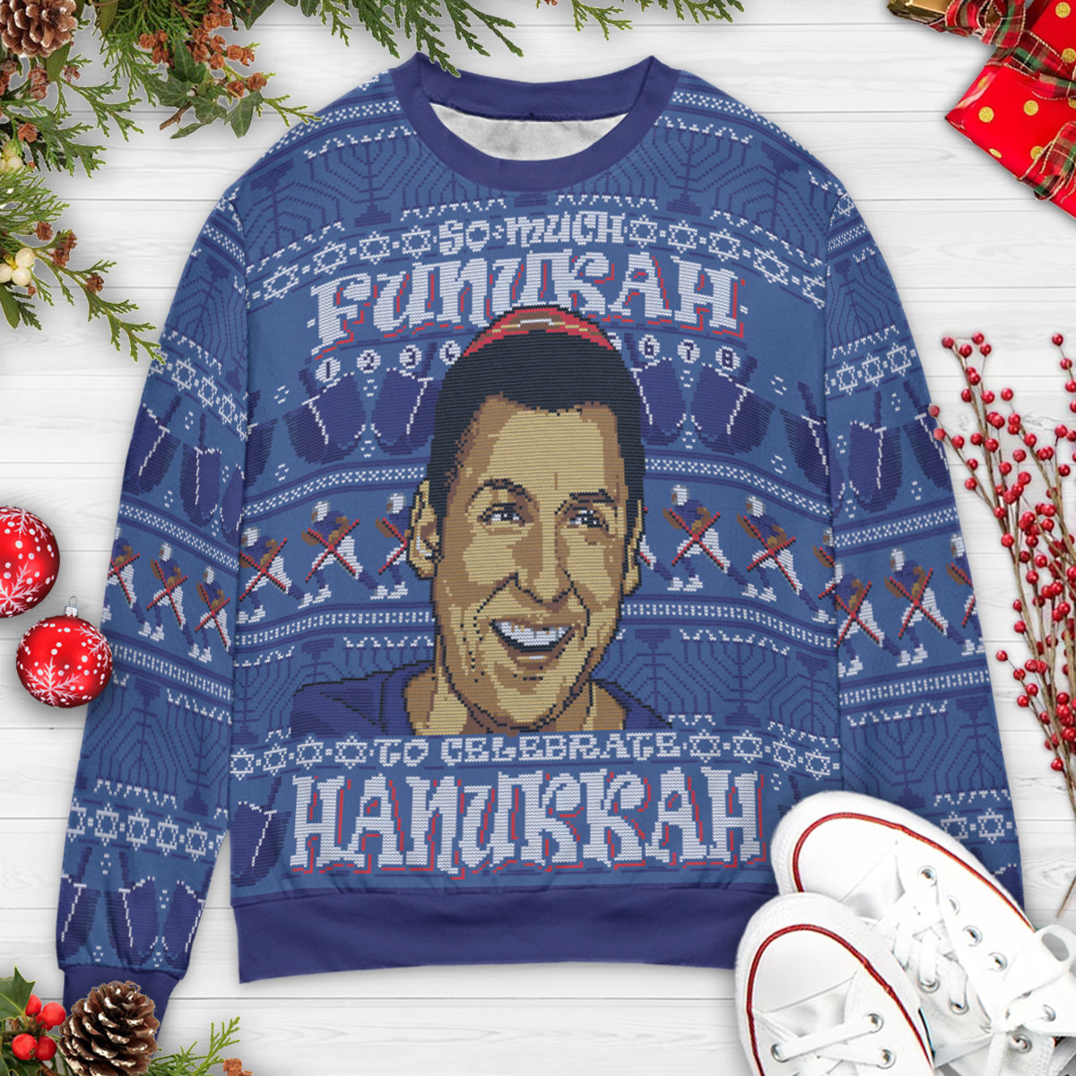 Ugly Christmas Sweatshirt - LXZQMR4A