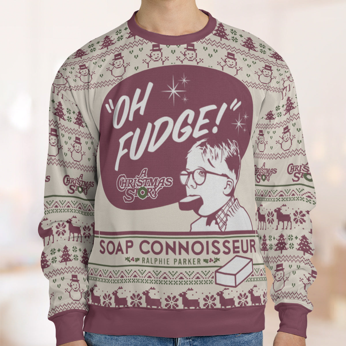 Ugly Christmas Sweatshirt - AHAMLEUC