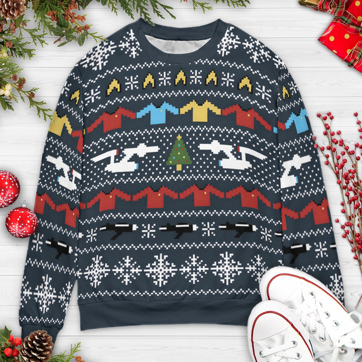 Ugly Christmas Sweatshirt - R8955X9W
