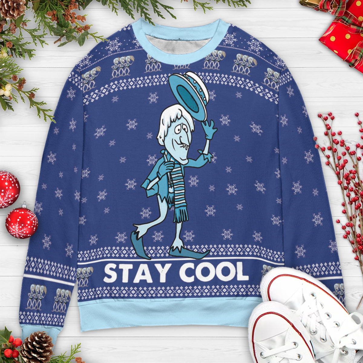Ugly Christmas Sweatshirt - WSTQAZ4B