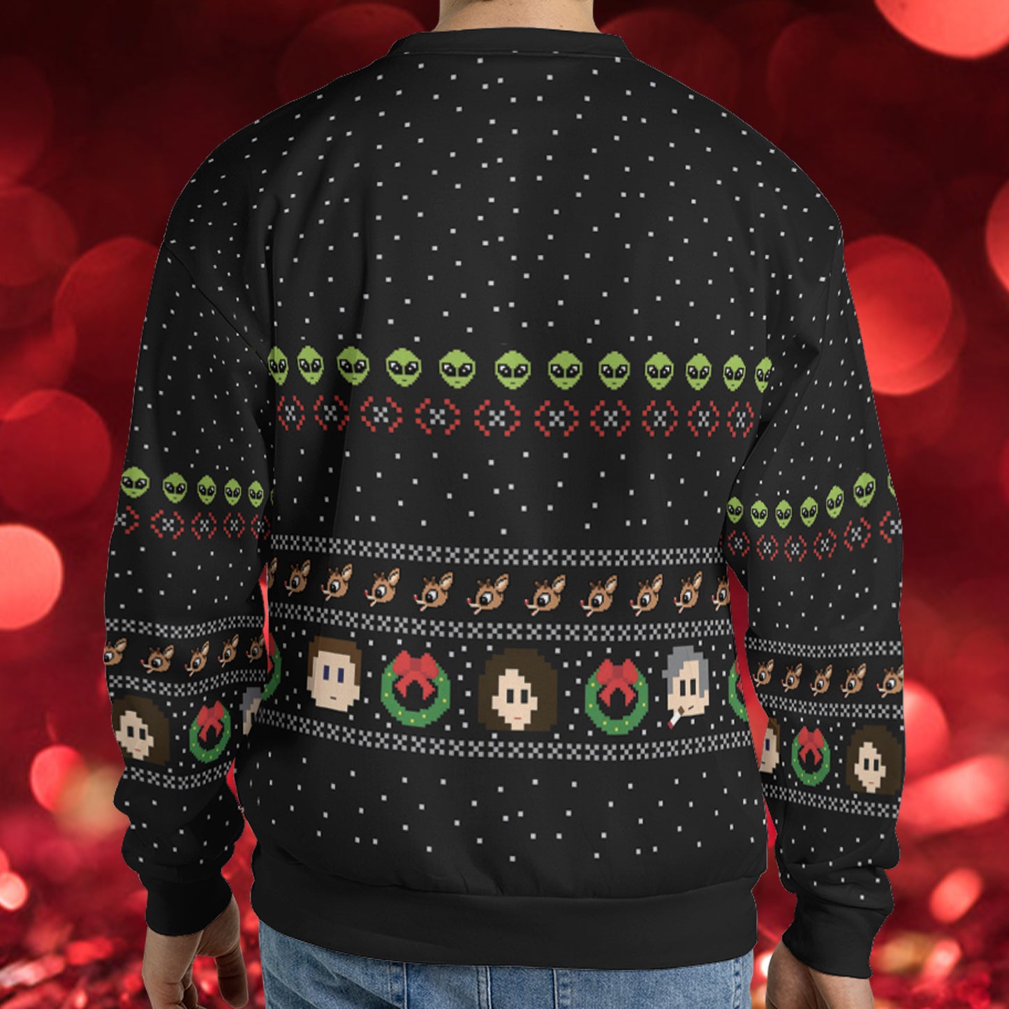 Ugly Christmas Sweatshirt - Q9XAX98H