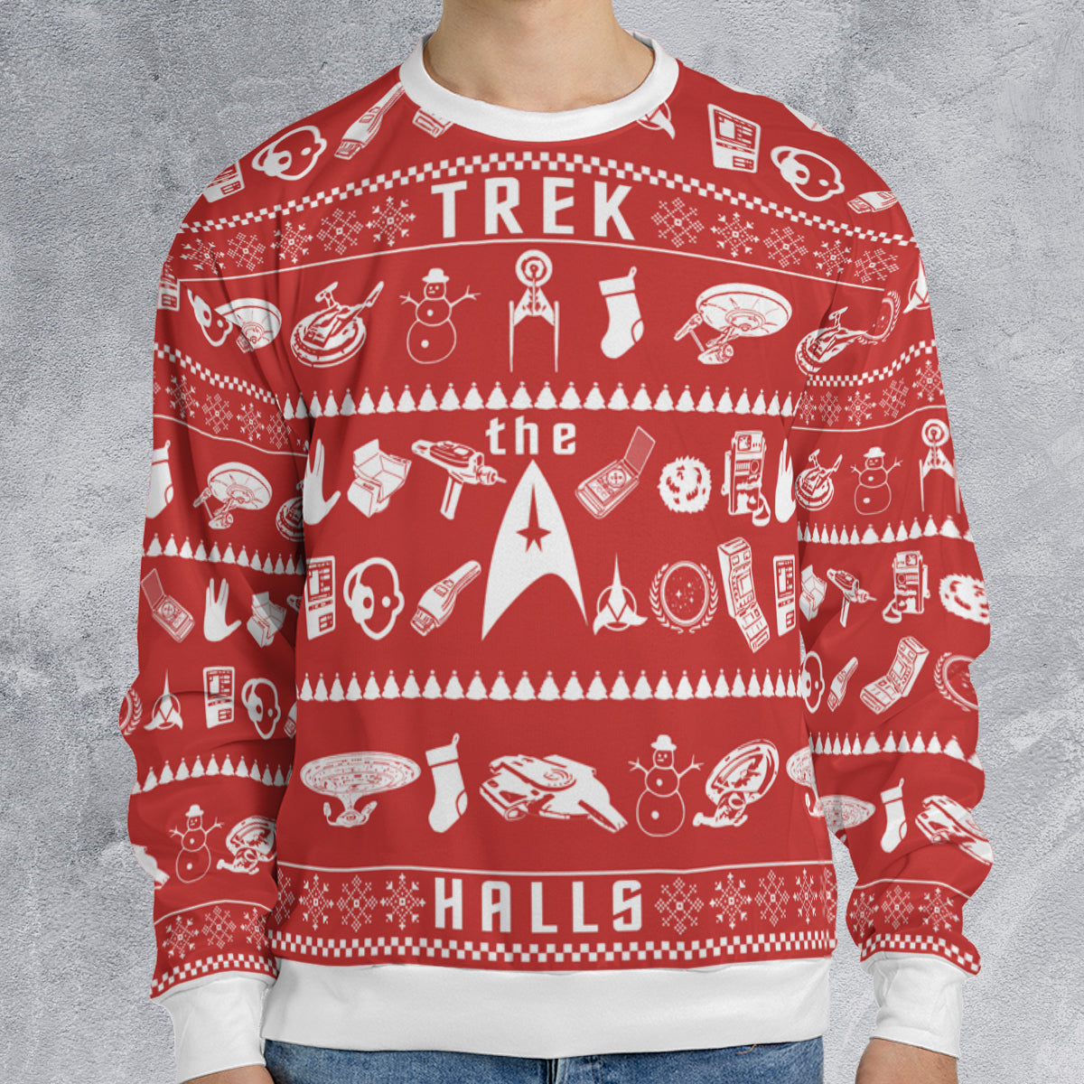 Ugly Christmas Sweatshirt - Q9G9AWA9