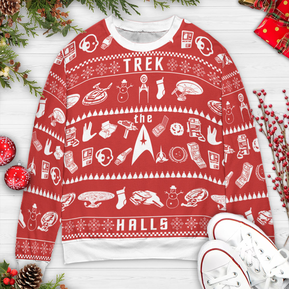 Ugly Christmas Sweatshirt - Q9G9AWA9