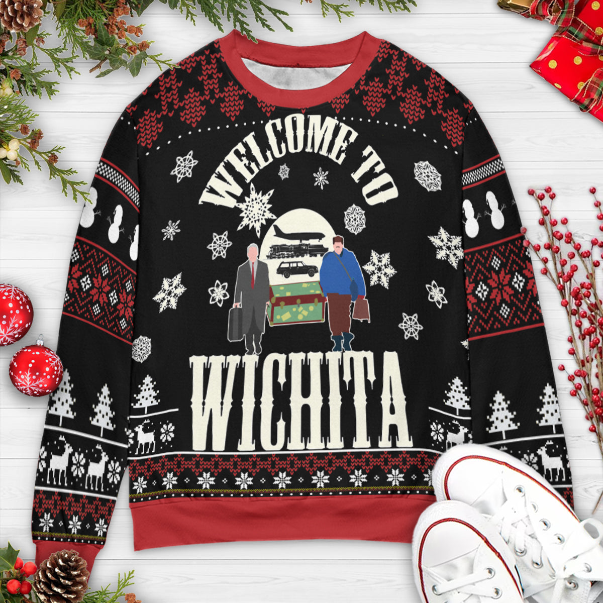 Ugly Christmas Sweatshirt - WEEN9Y94